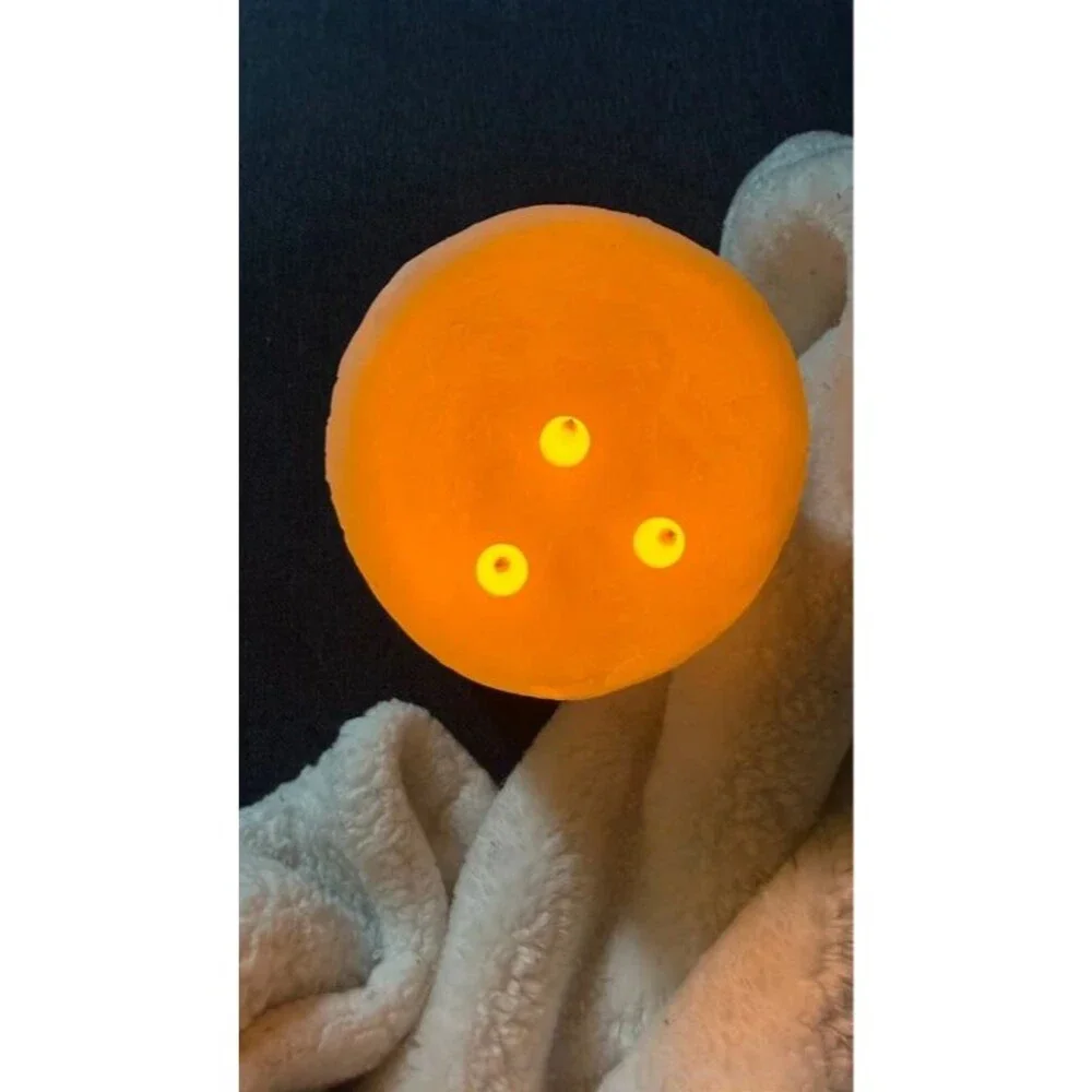 3 Wick LED Flameless Pillar Candle Battery Operated Real Wax Warm White